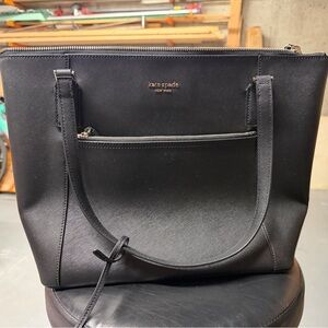 Kate Spade Sleek Black Tote